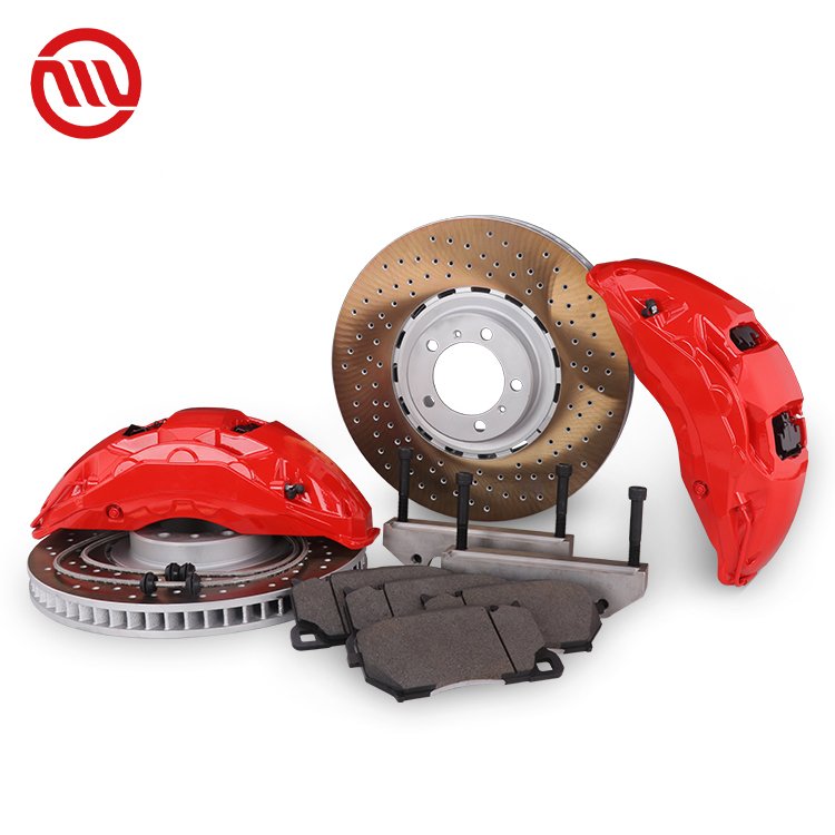 Breathtakingly Beautiful 10 POT Performance Brake Kits Big Brake Caliper for Akebono Porsche Macan Cayenne Panamera 911 718