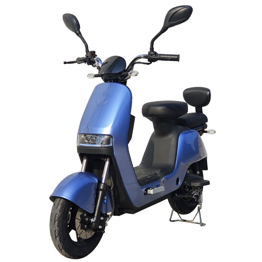 60V 38KM/H Double seat Novel electric mopeds city ebike with disc brake