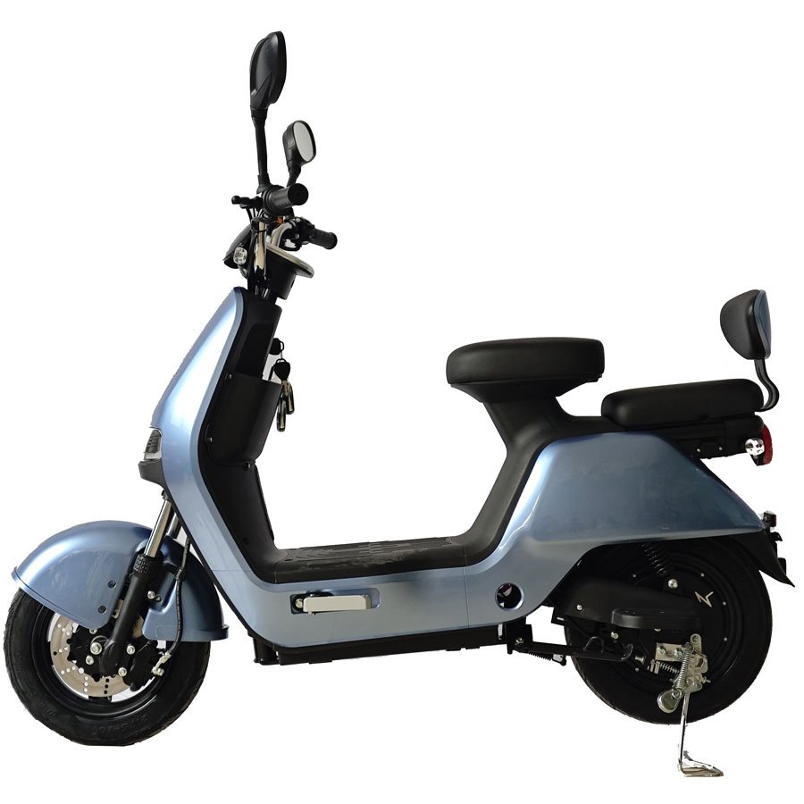 60V 38KM/H Double seat Novel electric mopeds city ebike with disc brake