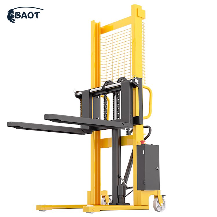 Baot Easy to Operate Stacker Lifter 400kg Quickly Manual Platform Stacker