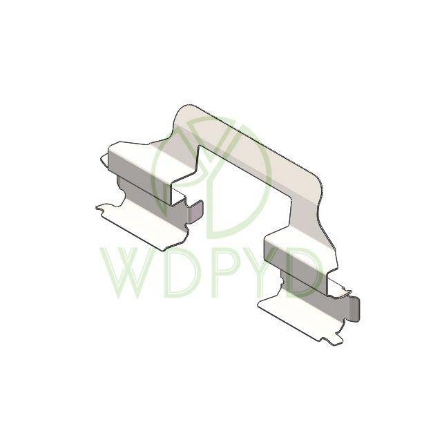 FACTORY BRAKE PAD FITTING ACCESSORY KIT PAD CLIPS for CITROEN C5 for PEUGEOT 407 for LUCAS SYSTEM C41406 109-1656 D1245 24174