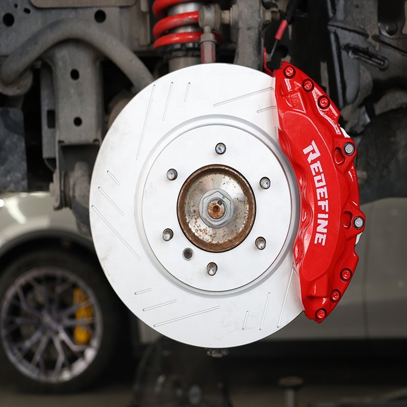Custom High Quality Built-In Fluid Crossover Tube 6 Pots Brake Calipers Forged Aluminum Alloy Front Big Brake Kit for Tank 300