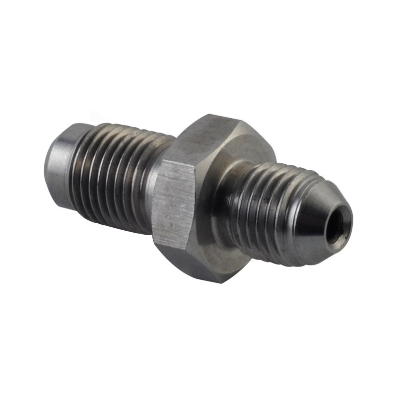 Male Bubble Flare Stainless Steel Brake Hose Clutch Line Oil Hose Fitting Adapter From AN3 to M10x1/AN3 to M12x1.0