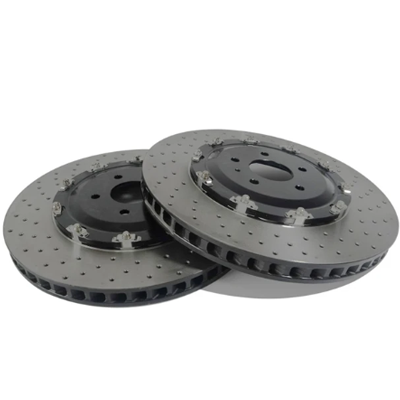 Auto Car High Carbon Alloys Combination Brake Disc Rotor Rear Axle 380mm for Nissan GTR OEM 43206KJ10A
