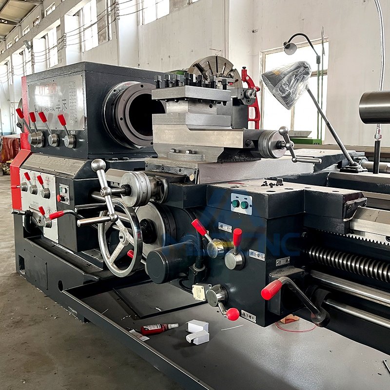 Heavy Duty Manual Metalworking Pipe Threading Lathe Q1322 External Thread Turning Oil Country Screw-Cutting Lathe