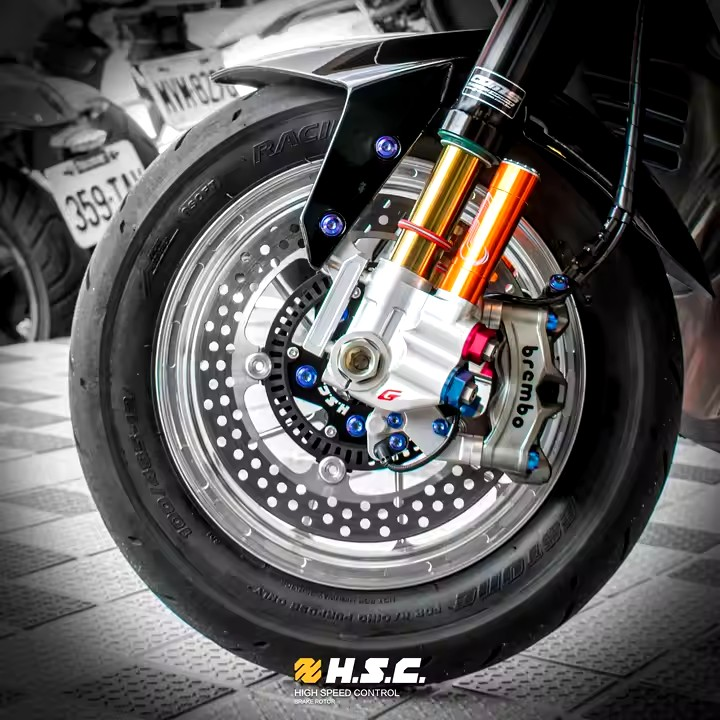 [Ready to Ship] Motorcycle 260MM Front Floating Brake Discs Rotors for SYM JET-S ABS JET-SL ABS