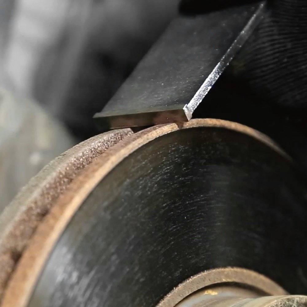 Carbide Scraper Tool for Clean Disc Brake Caliper Slides