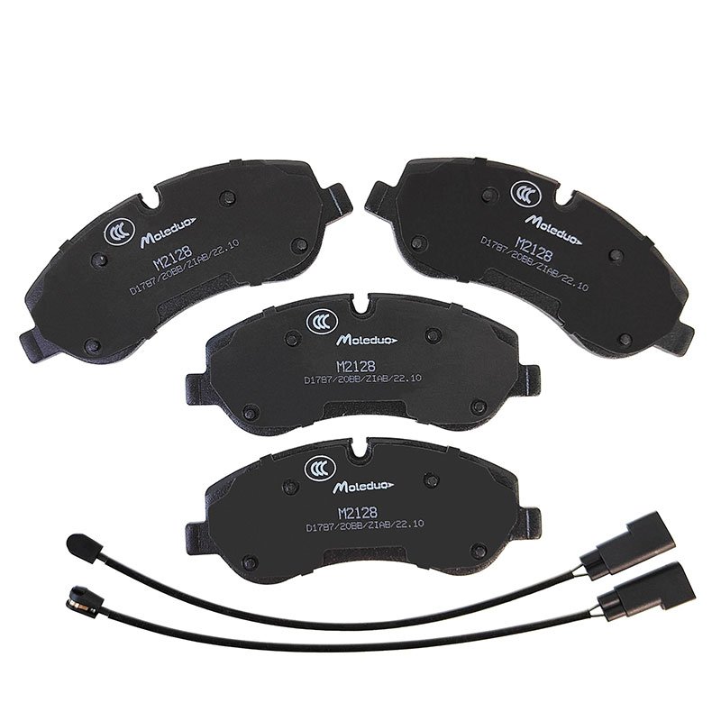M2128 1763915 1842632 Premium Performance High Quality Car Metal Ceramic Brake Pads for Ford TRANSIT BUS
