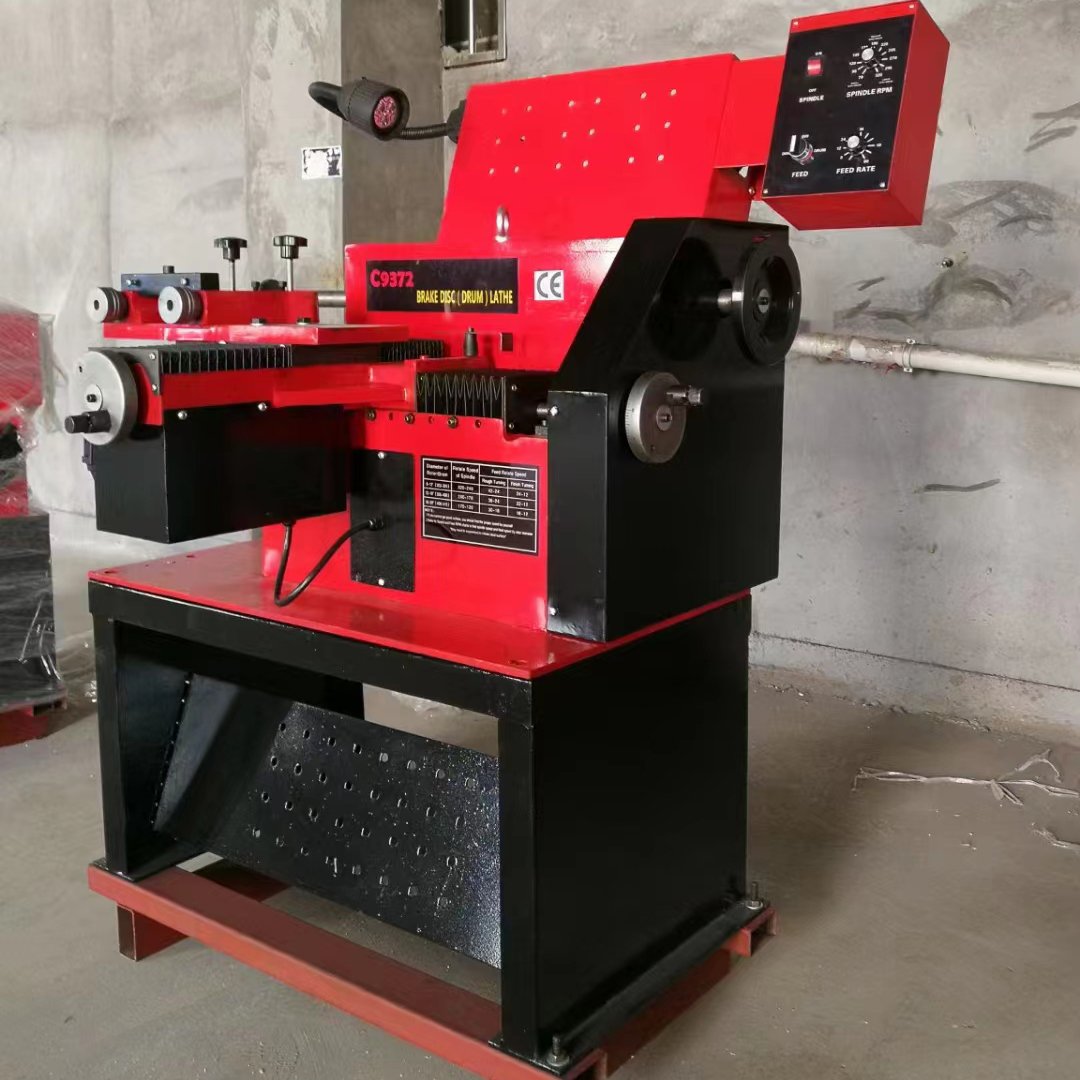 C9372 Automatic Brake Drum & Disc Repair Machine High Efficiency Vehicle Brake Disc Drum Cutting Lathe
