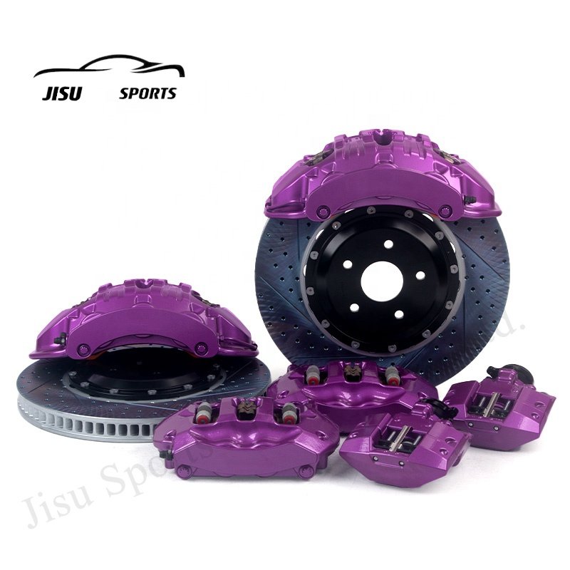 Auto Brake System Front 6 Piston Brake Caliper Rear Handbrake Kit 4 Pot for BMW E46 E30 E91 E92 E93 E87 E81 F10 F20 F30 F35 F21