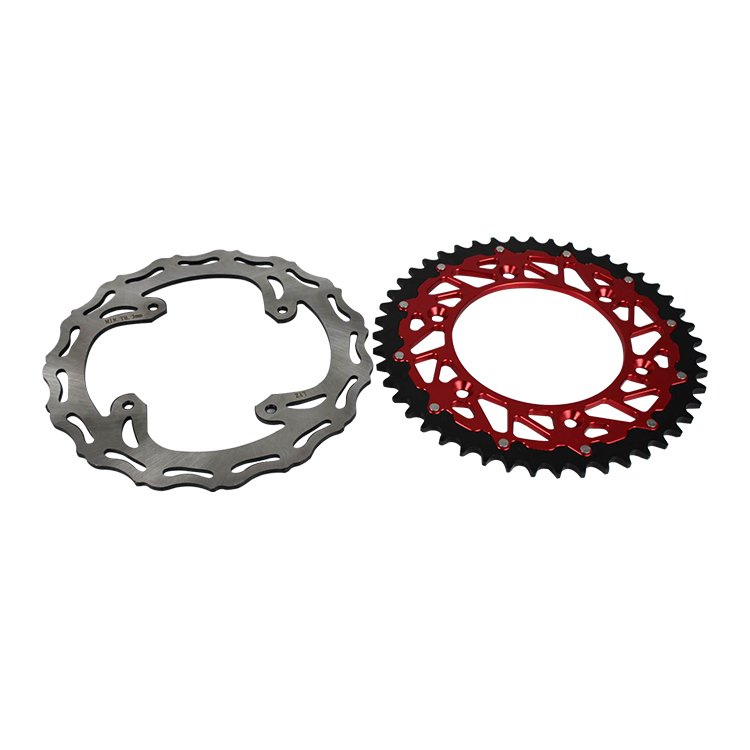 304 Stainless Steel Motorcycle Rear Brake Disc 220MM 240MM 245MM