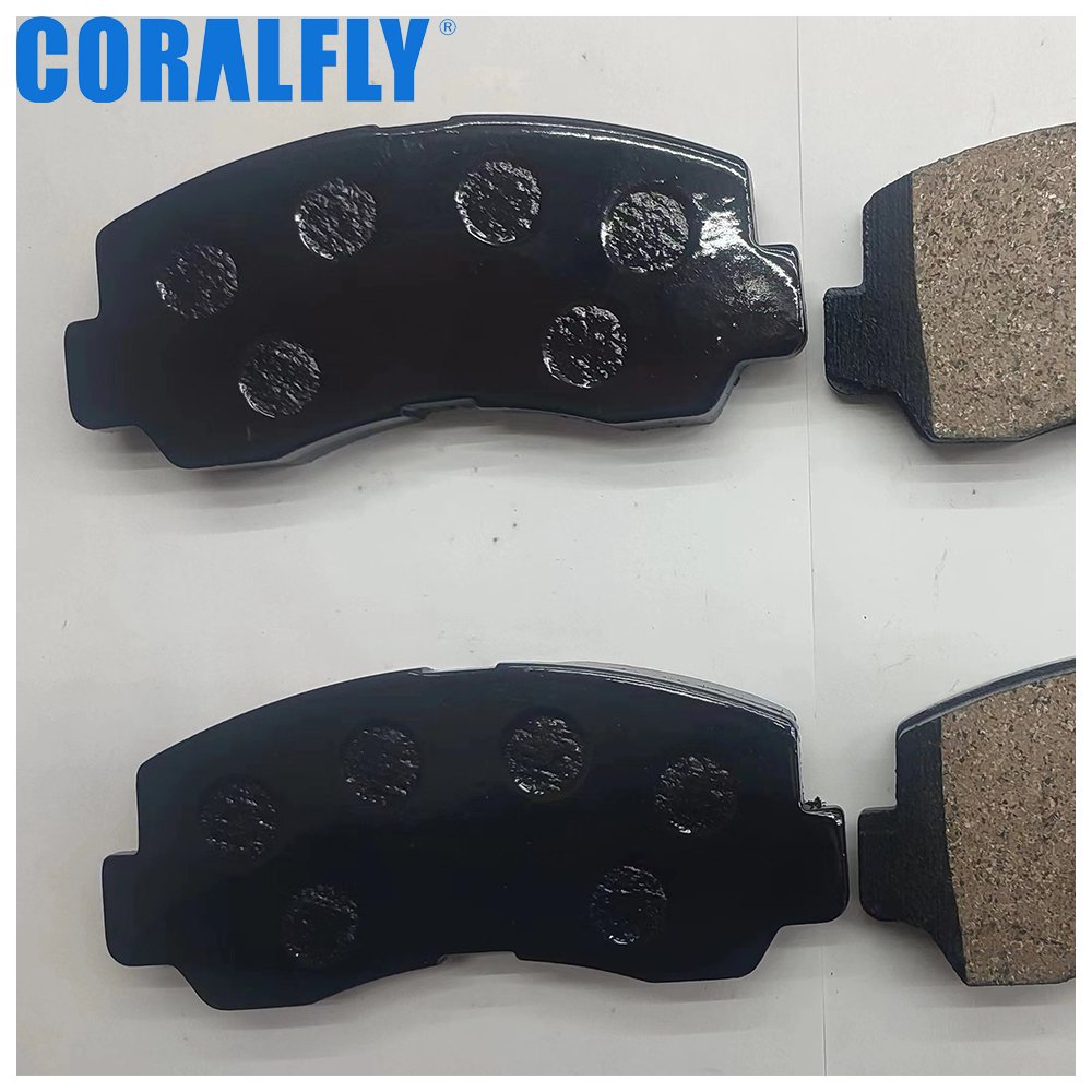 Coralfly Factory New Product Foton Brake System D208 Front Brake Pad Ceramic for toyota honda hyundai