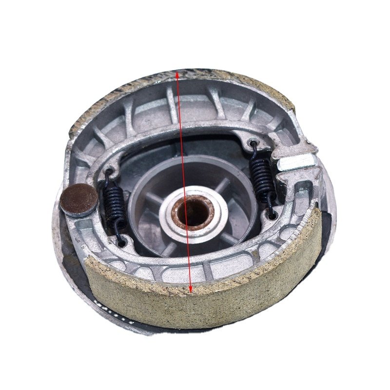 Rear Wheel Hub and Drum Brake Pads for Monkey Bike Z50 Z50R Z50A Z50J Z50JZ Z50GZ 8inch Wheel Rim