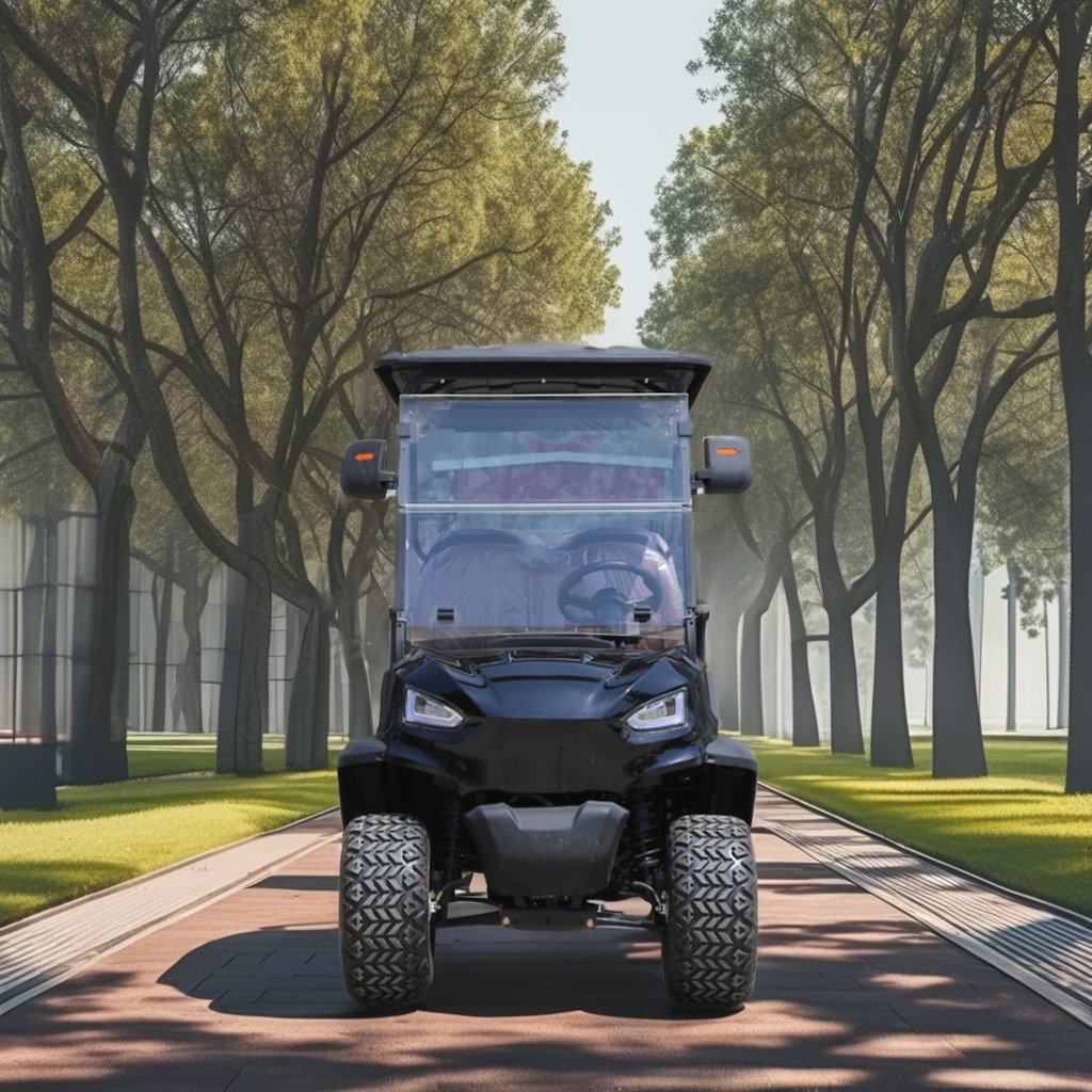 Hot Selling Kandi 2+2 Seater Electric Folding Golf Carts New Products in Electric Golf Cart Technology