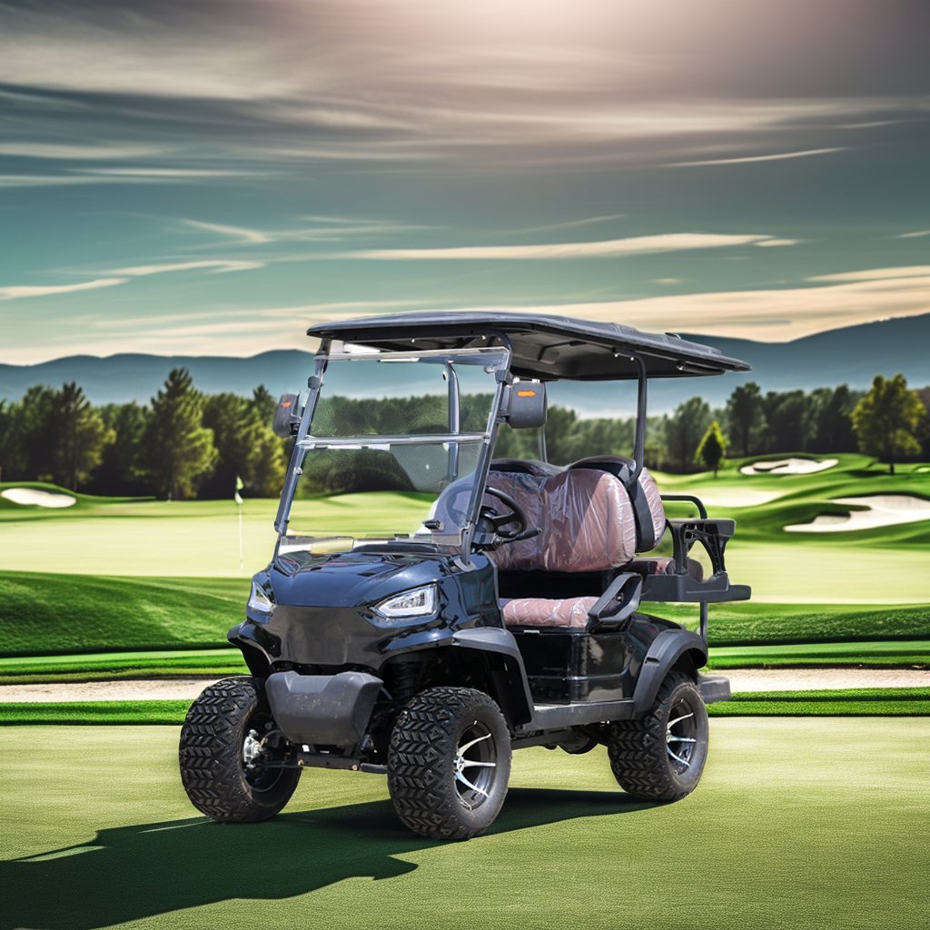 Hot Selling Kandi 2+2 Seater Electric Folding Golf Carts New Products in Electric Golf Cart Technology