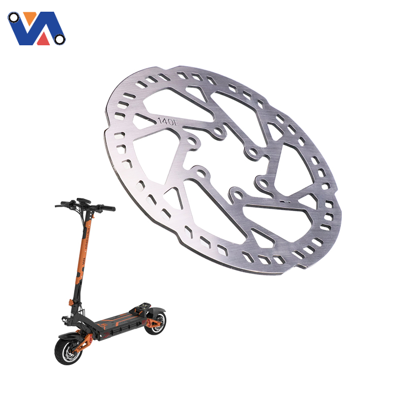 New Image Original 140mm Brake Disc for Kugoo Kukirin G3 Pro Electric Scooter 6 Holes Brake Caliper Disc with Screws