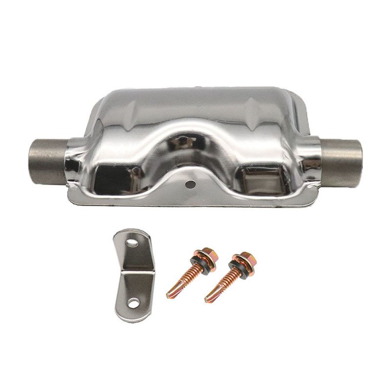Quiet Driving Car Modification Air Parking Heater Auto Diesel Exhaust Pipe Silencer Muffler