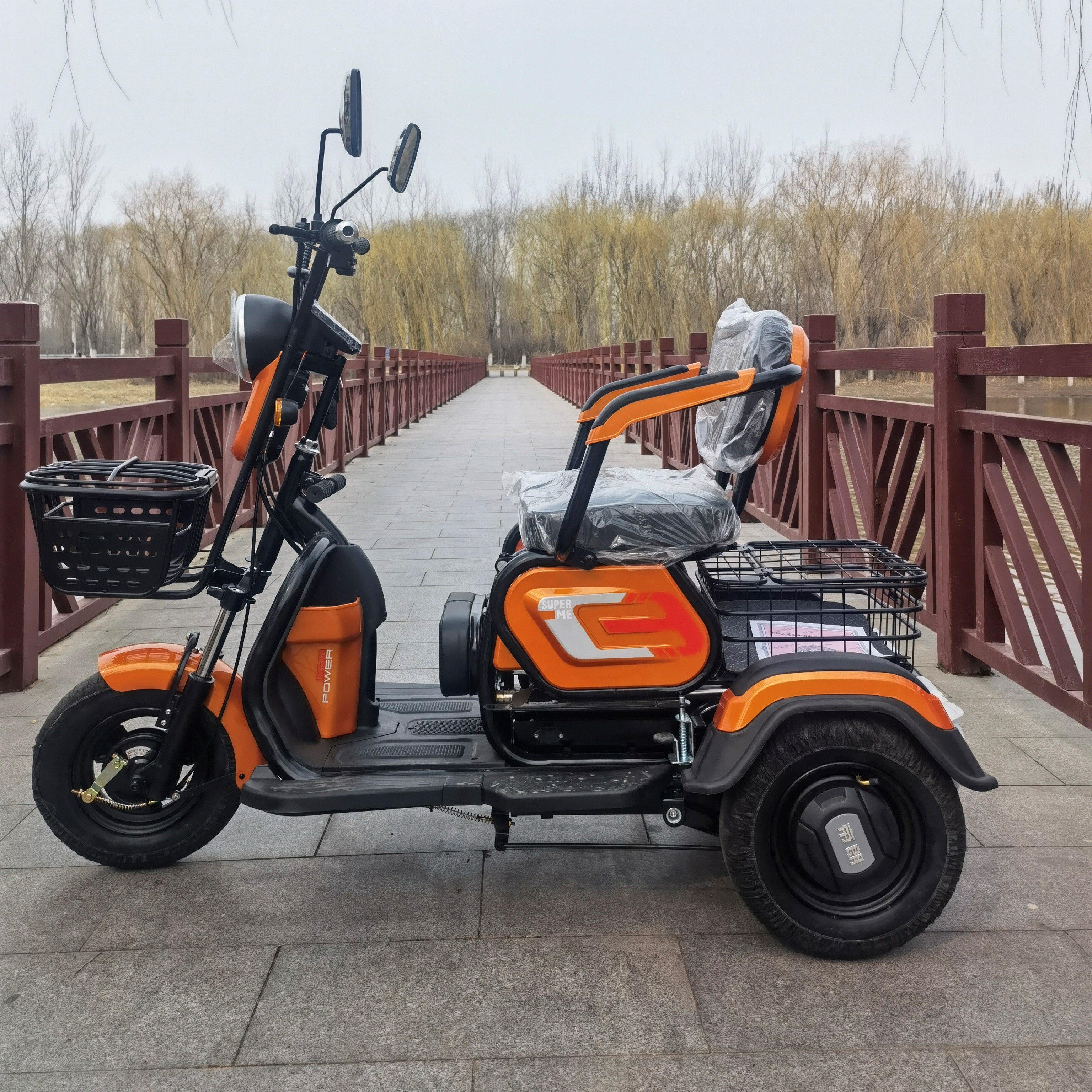Cheap Smart Three Wheels Electric Tricycle 3wheels Transportation 500w Electric Tricycle Suitable Electric Scooter