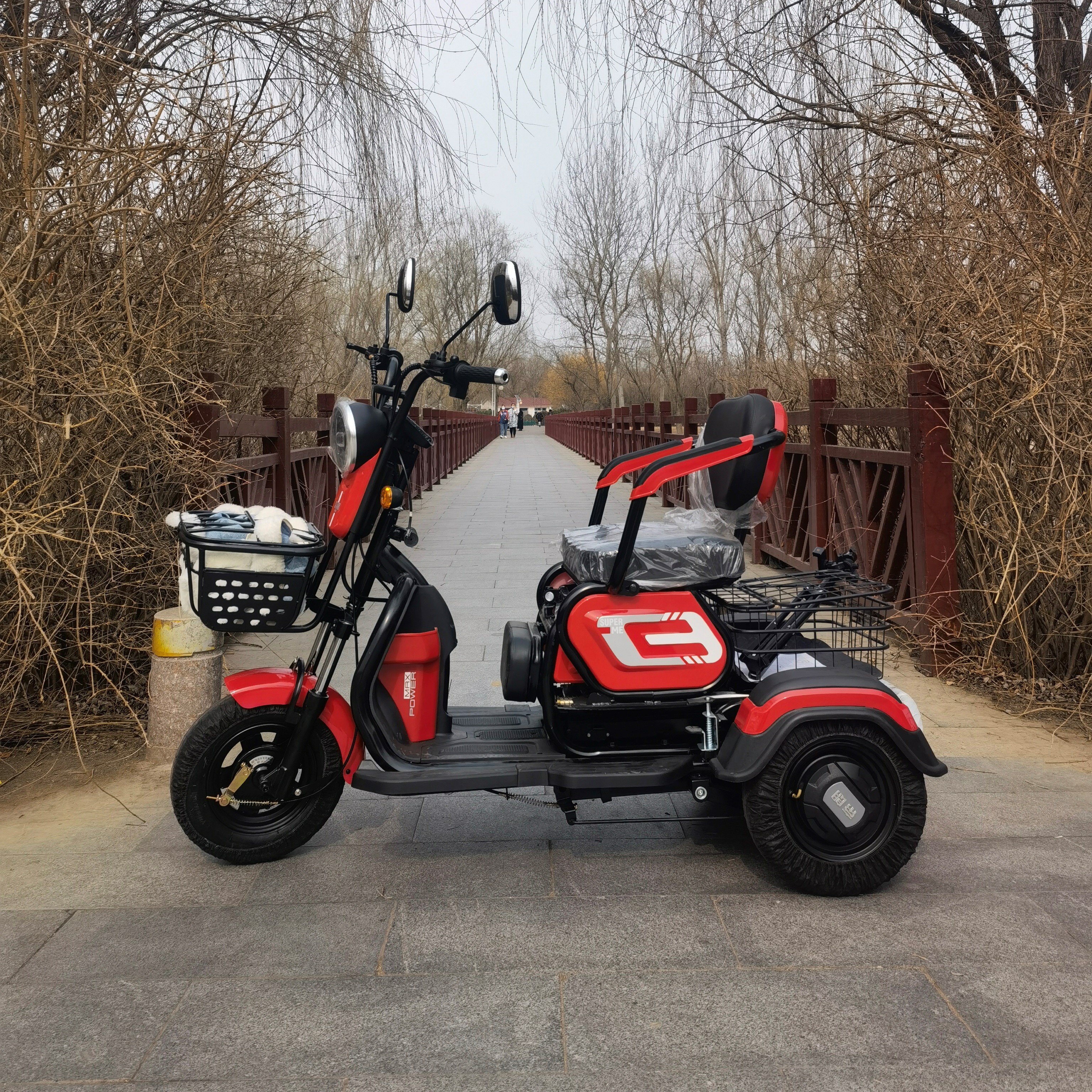 Cheap Smart Three Wheels Electric Tricycle 3wheels Transportation 500w Electric Tricycle Suitable Electric Scooter