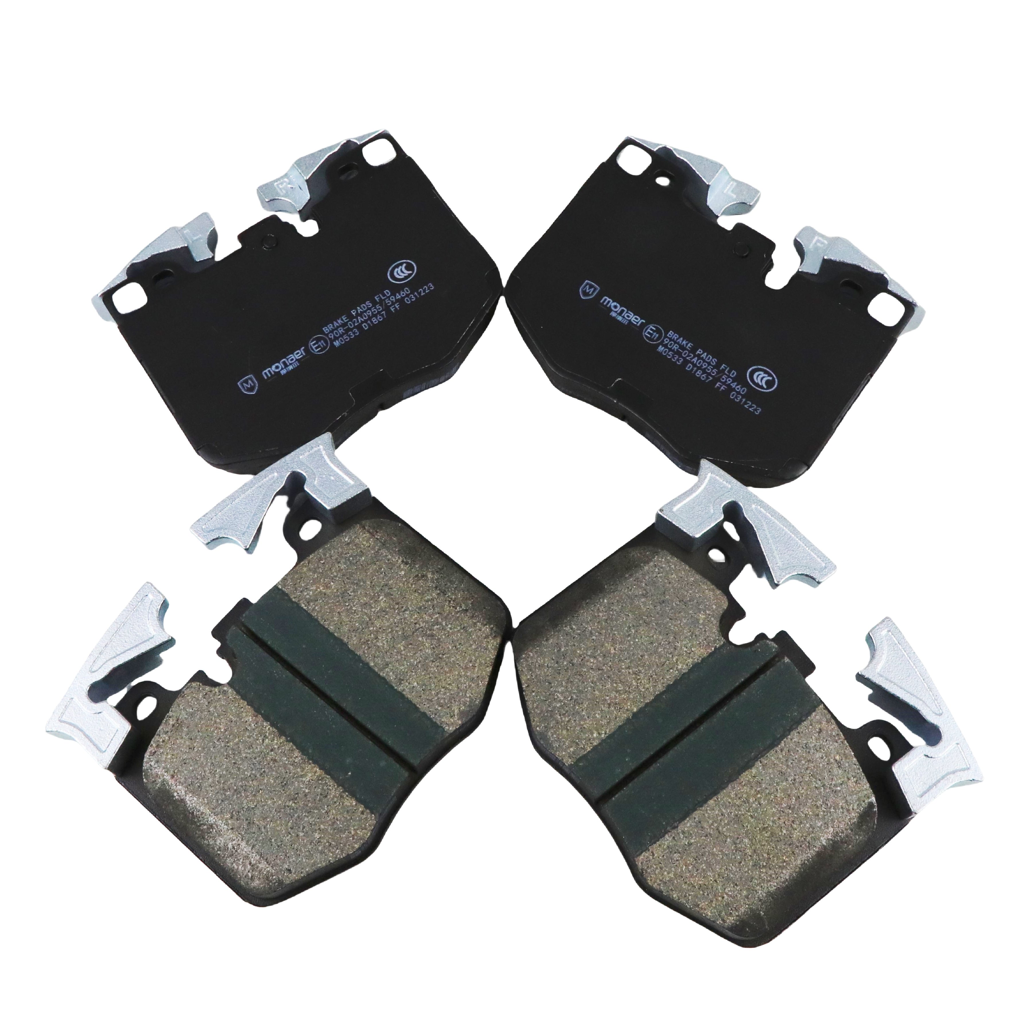 Auto Brake Pads High Performance Front Ceramic Rear Disc Brake Pad M0533 D1867 for BMW