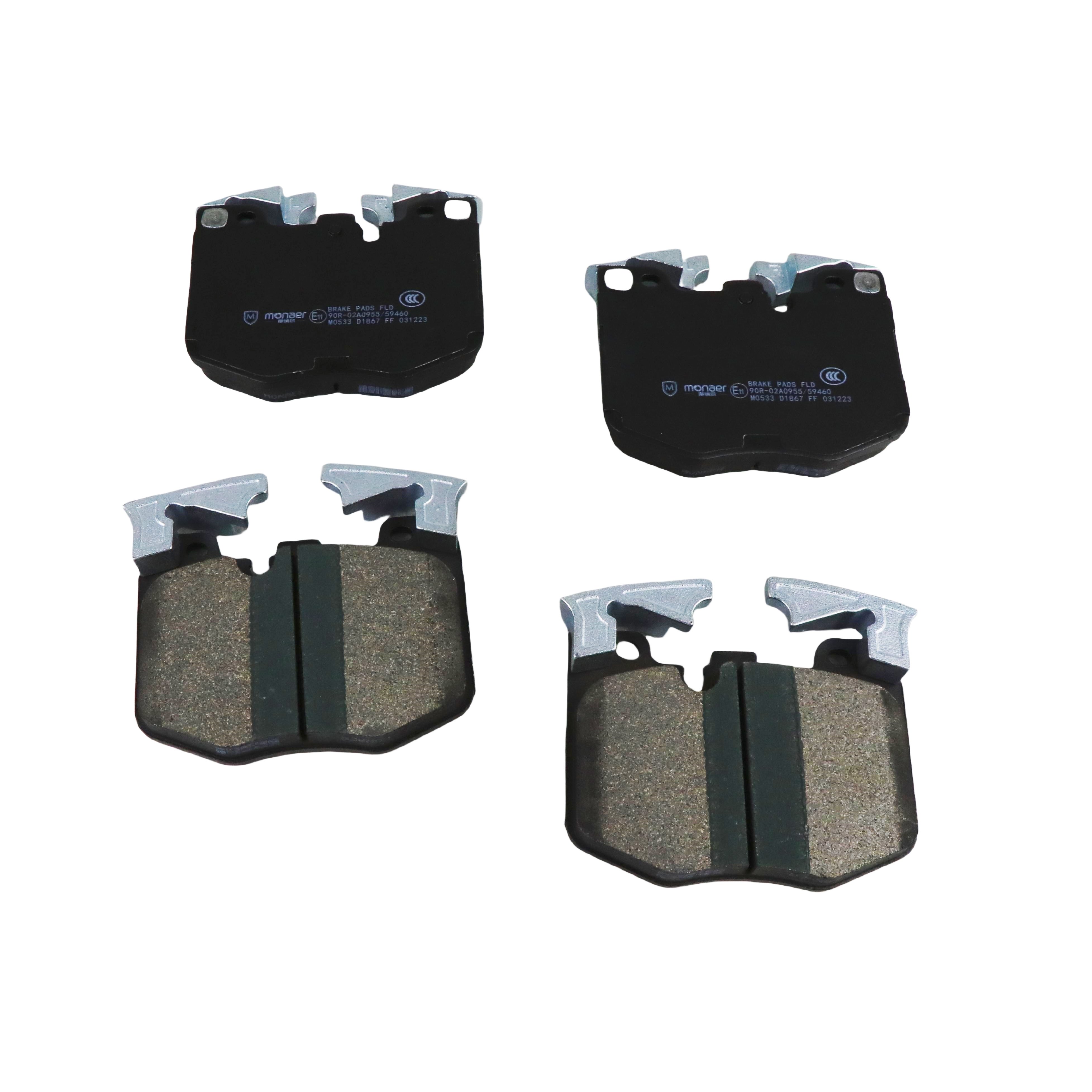 Auto Brake Pads High Performance Front Ceramic Rear Disc Brake Pad M0533 D1867 for BMW