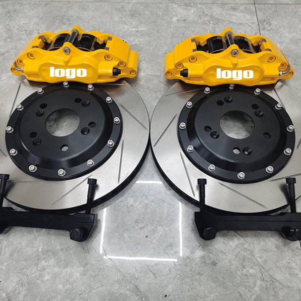 Upgrade Big 6 Pot Brake Calipers Kit Auto Parts Cylinder Kits for Bmw X1 E84 2.8 G35 Civic E46 Audi A7 Toyota Truck