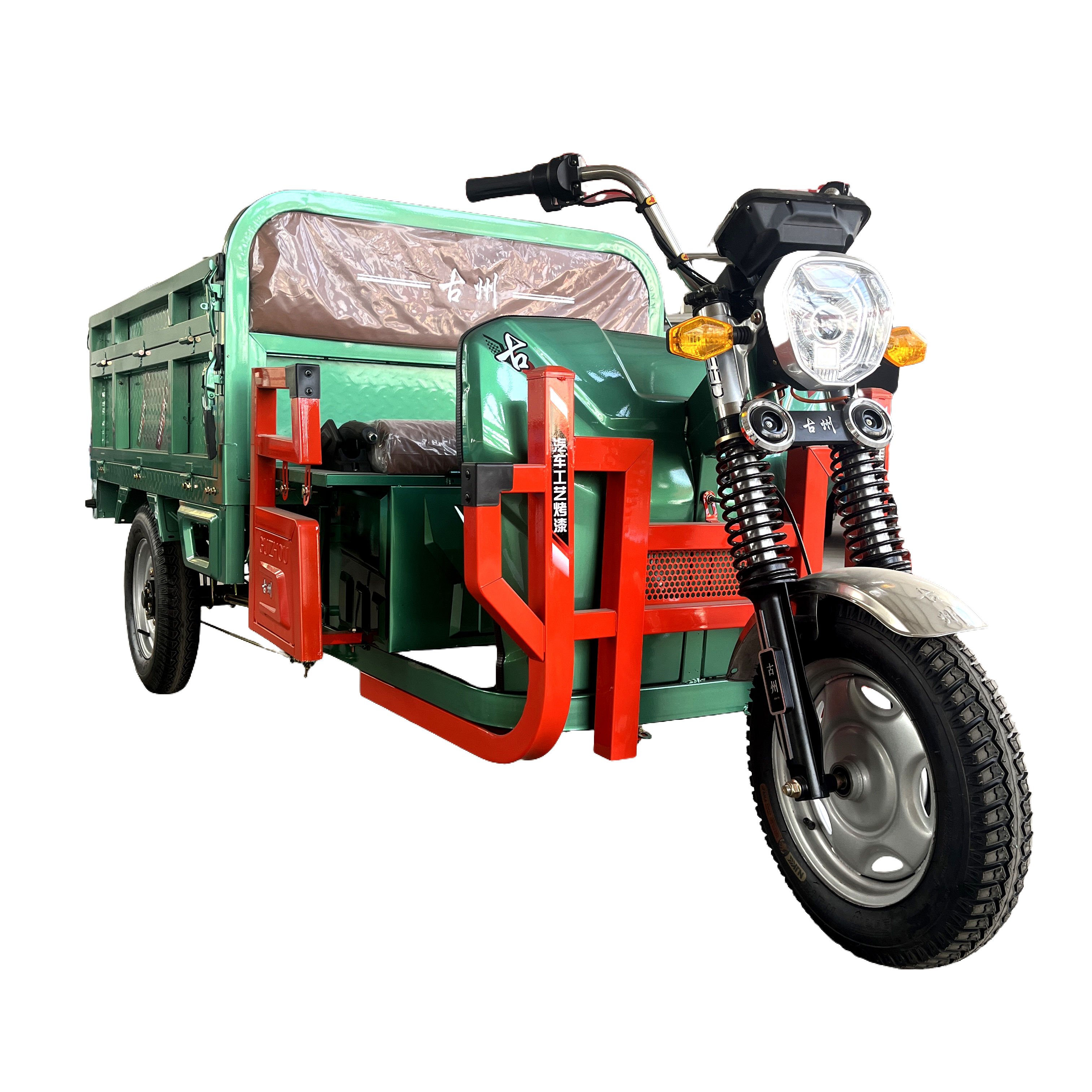 Air Conditioned Tricycles Closed Cabin Motor Tricycle Gasoline Cargo Tricycle Taxi Moto for Adult