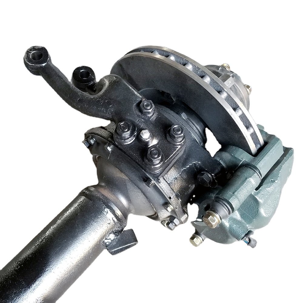 High Quality 1-2Tons 4x4 Front Drive Axle of Truck for Tractor with Differential With Drum Brake Ratio Optional Factory Direct!
