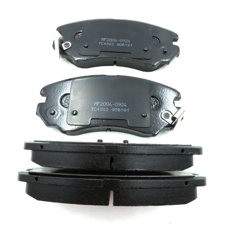 OEM ODM 58101-2HA10 D924 Brake Systems Auto Parts Ceramic Disc Front Brake Pads for Hyundai KIA