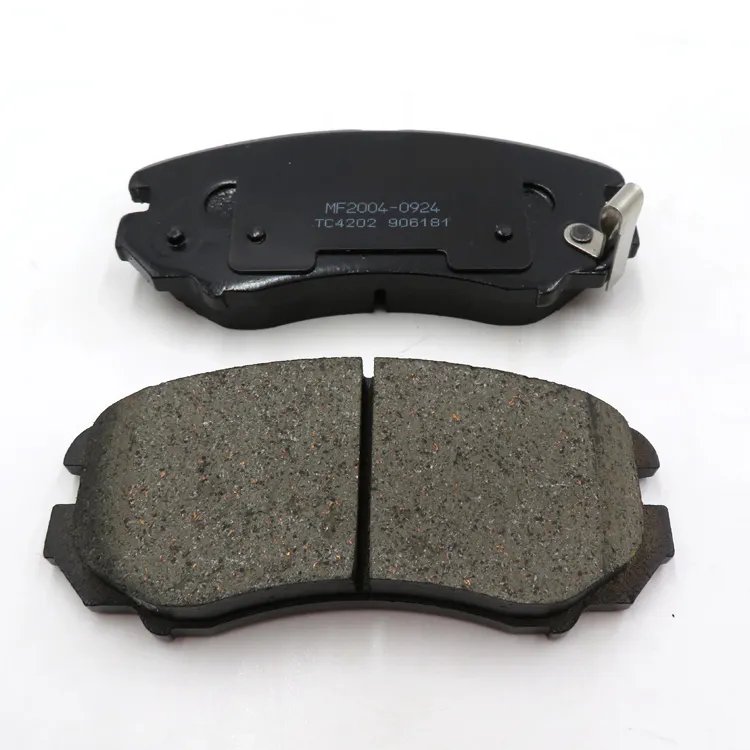 OEM ODM 58101-2HA10 D924 Brake Systems Auto Parts Ceramic Disc Front Brake Pads for Hyundai KIA