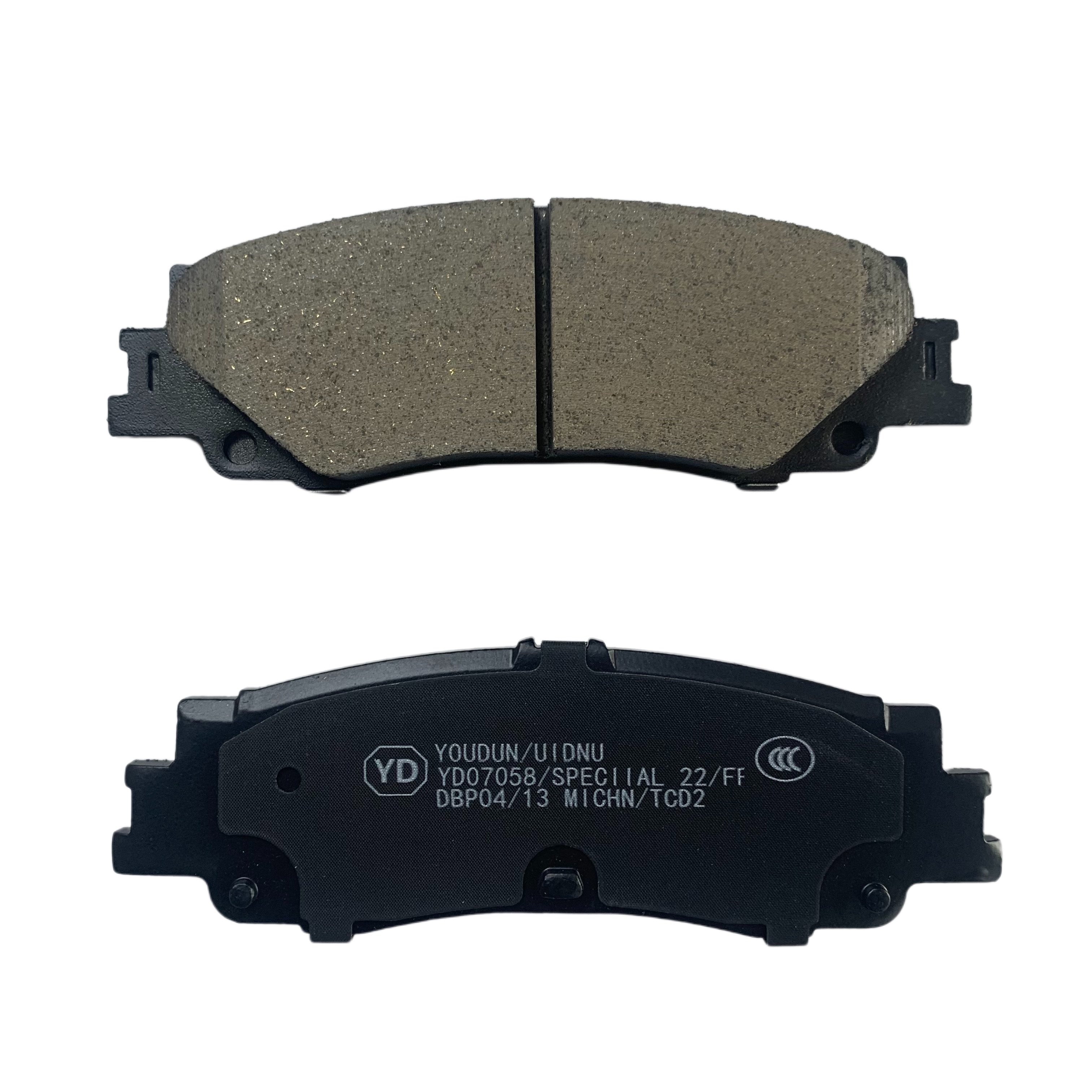 ODM OEM Factory Wholesale Toyot LAND CRUISER 300 D2443 D2439 YD-07058 04466-60190 04465-60380 KD2099 Ceramic Rear Brake Pads