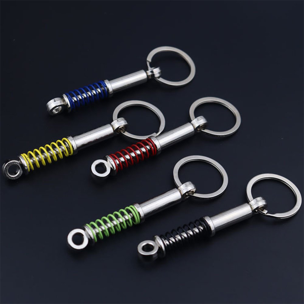 Bulk Creative Parts Turbo Brake Disc Shock Absorber Caliper Hanger Wholesale Metal Automotive Car Parts Keychain