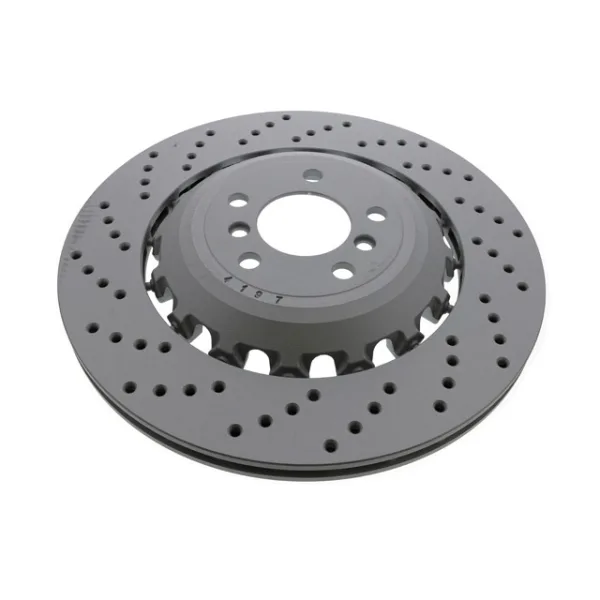 Rear 396*24mm Brake Disc Drilled and Slotted Disc Brake 34212284103 for Bmw