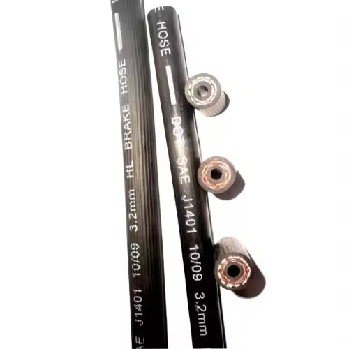 SAE J1401 1/4" Hydraulic Brake Hose Flexible Rubber Hoses Brake Hose Tube for Auto Brake System