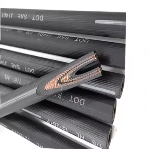 SAE J1401 1/4" Hydraulic Brake Hose Flexible Rubber Hoses Brake Hose Tube for Auto Brake System