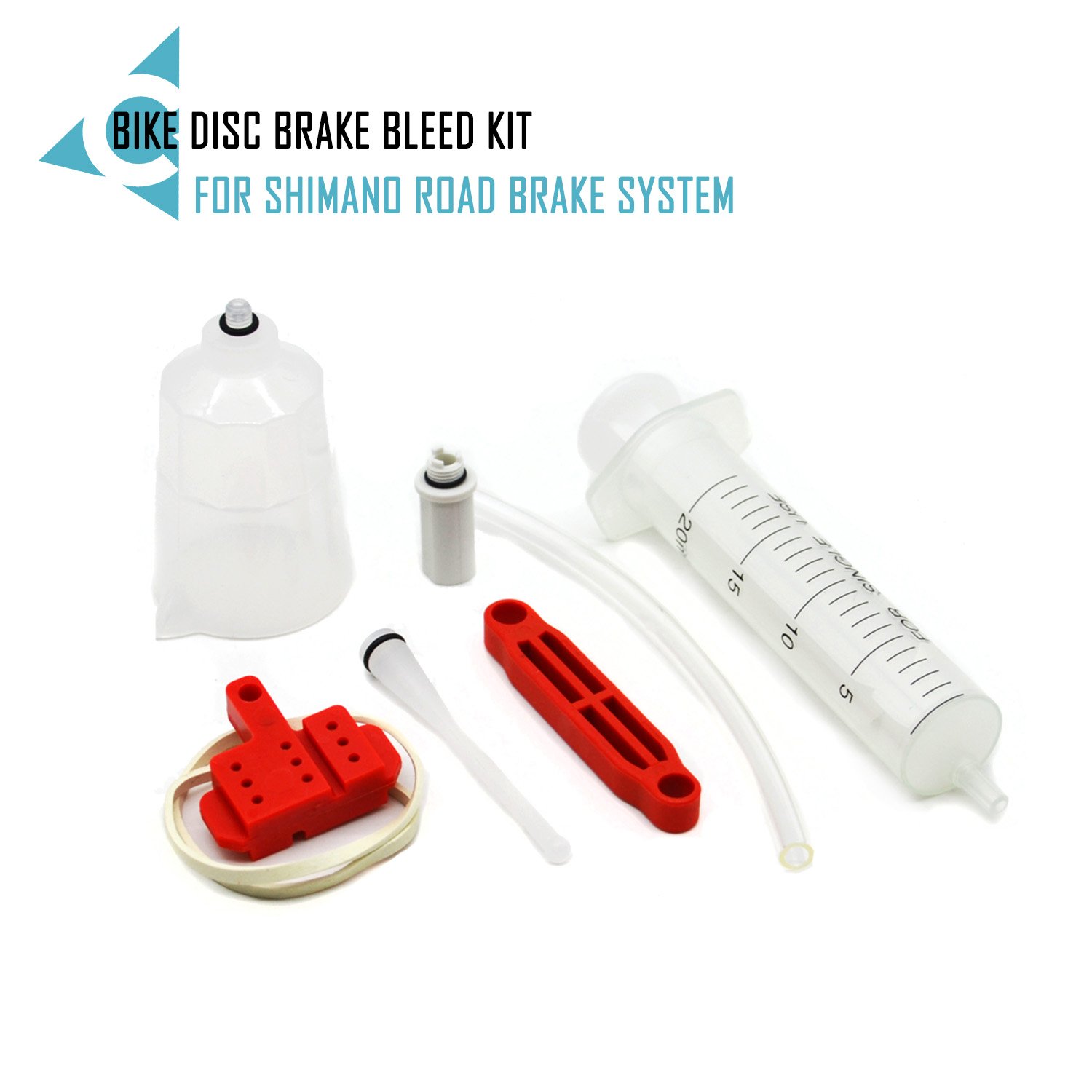 Bike Hydraulic Disc Brake Bleed Kit Tool for SHIMANO ROAD BRAKE SYSTEM Bike Repair Tool Kit