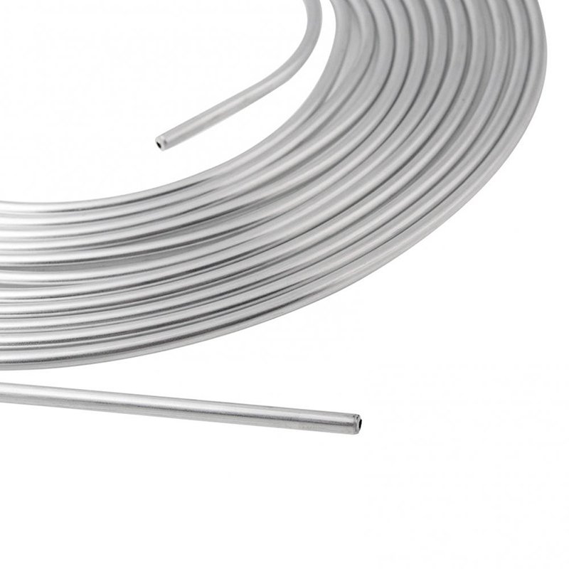 25ft 7.62m Roll Tube Coil of 3/16" OD Copper Iron Brake Pipe Car Brake Line Tubing