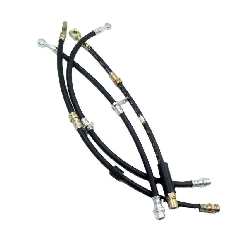 Mitsubishi 1/8 Inch High Pressure Corrosion Aging-Resistant Brake Hose Assembly Car Off-Road Vehicle Hydraulic Auto Brake System