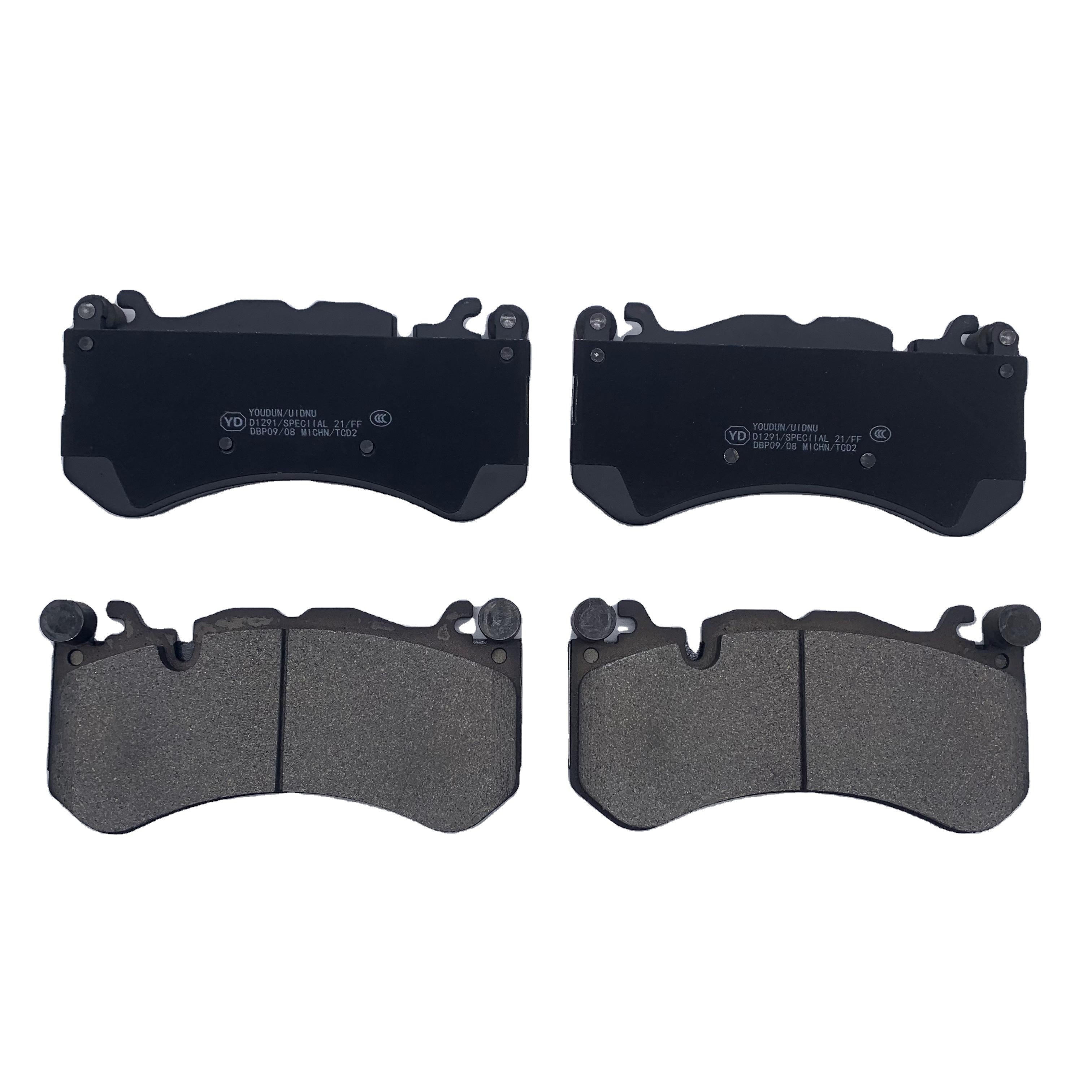 Front Brake Pads for Mercedes-Benz D1291 OEM 0044209520 0074205920 0004203500 Ceramic Auto Brake Pads