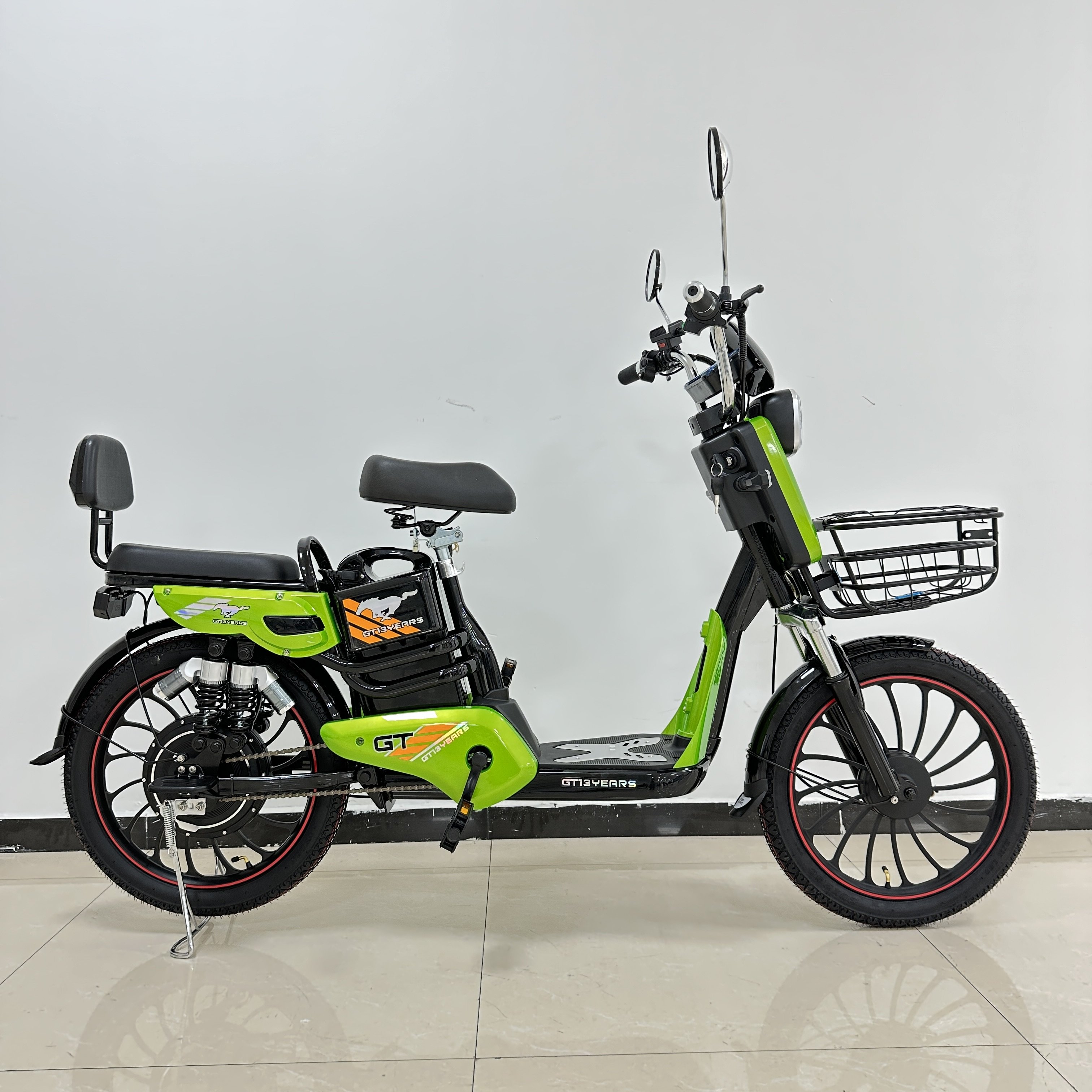China Factory Good Quality 350w 48v 12Ah Drum Brake 20 Inch Tire 2024 2 Wheel Drive Offroad Mountain City Electric Bicycle