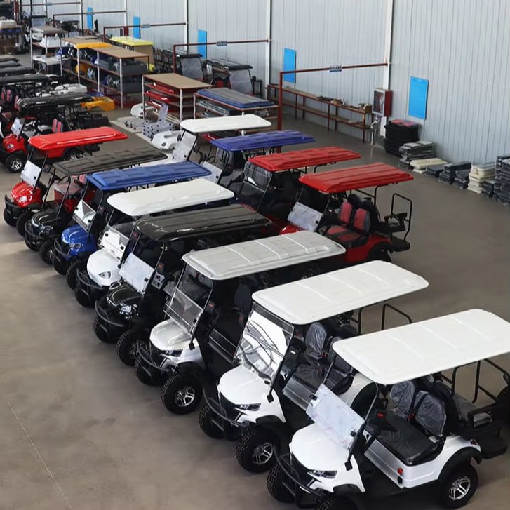 Chinese 6 Seater Electric Golf Carts Cheap Prices Buggy Car for Sale Cheap-Golf-Cart-For-Sale With Doors Passenger Gas Golf Cart