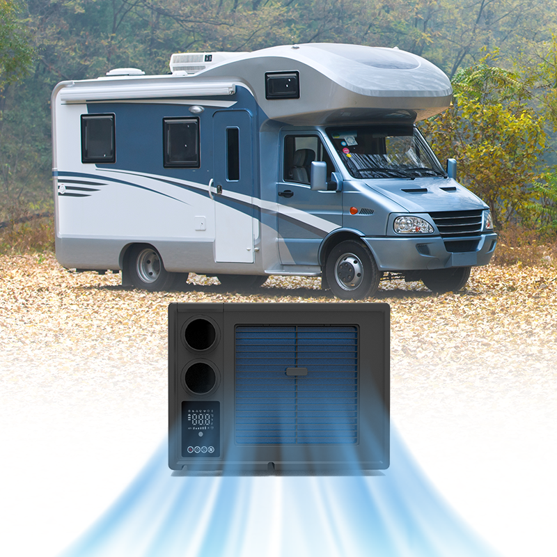 Lowest Price Auto 12v 24v Electric Parking Cooler Universal Air Conditioner Ac System for Rv Cabin