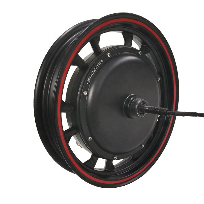 350W-800W Electric Bicycle Wheel Hub Motor Drum Brake 16 Inch With 36V-72V Voltage High Performance for E-Bikes