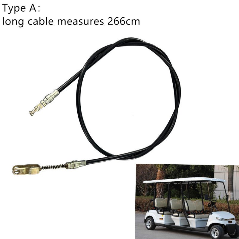 High Quality Golf Cart Brake Cable Marshell DG-C4 DG-C6 Steel Cable Wire Rope