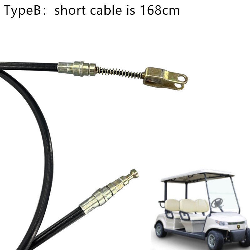 High Quality Golf Cart Brake Cable Marshell DG-C4 DG-C6 Steel Cable Wire Rope