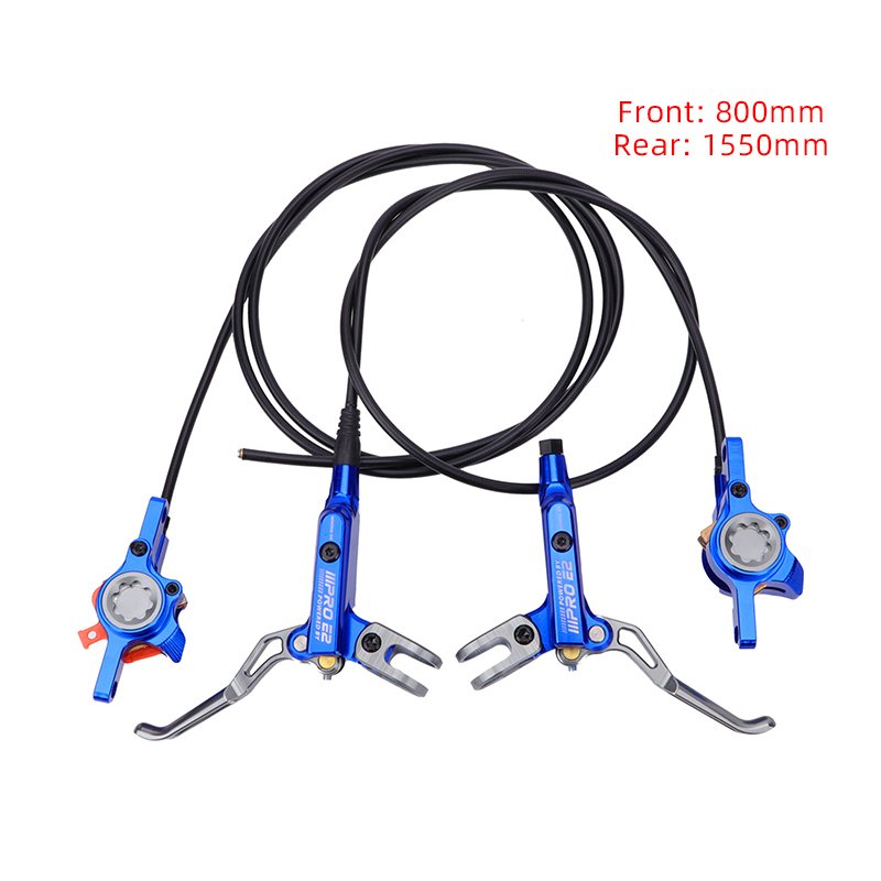 IIIPRO 2 Piston MTB Hydraulic Brake Oil Pressure 800/1550mm E2 Caliper for Mountain Bike