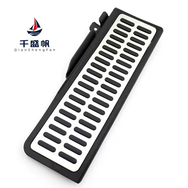 QSF Brake Fuel Accelerator Pedal Cover Kit Car Accessories for Volkswagen Sagitar Golf 5 6 Scirocco