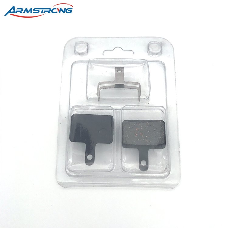 Bicycle Brake Pad MTB Brake Parts Cycling Durable Silent Semi Metallic Bicycle Disc Brake Pads