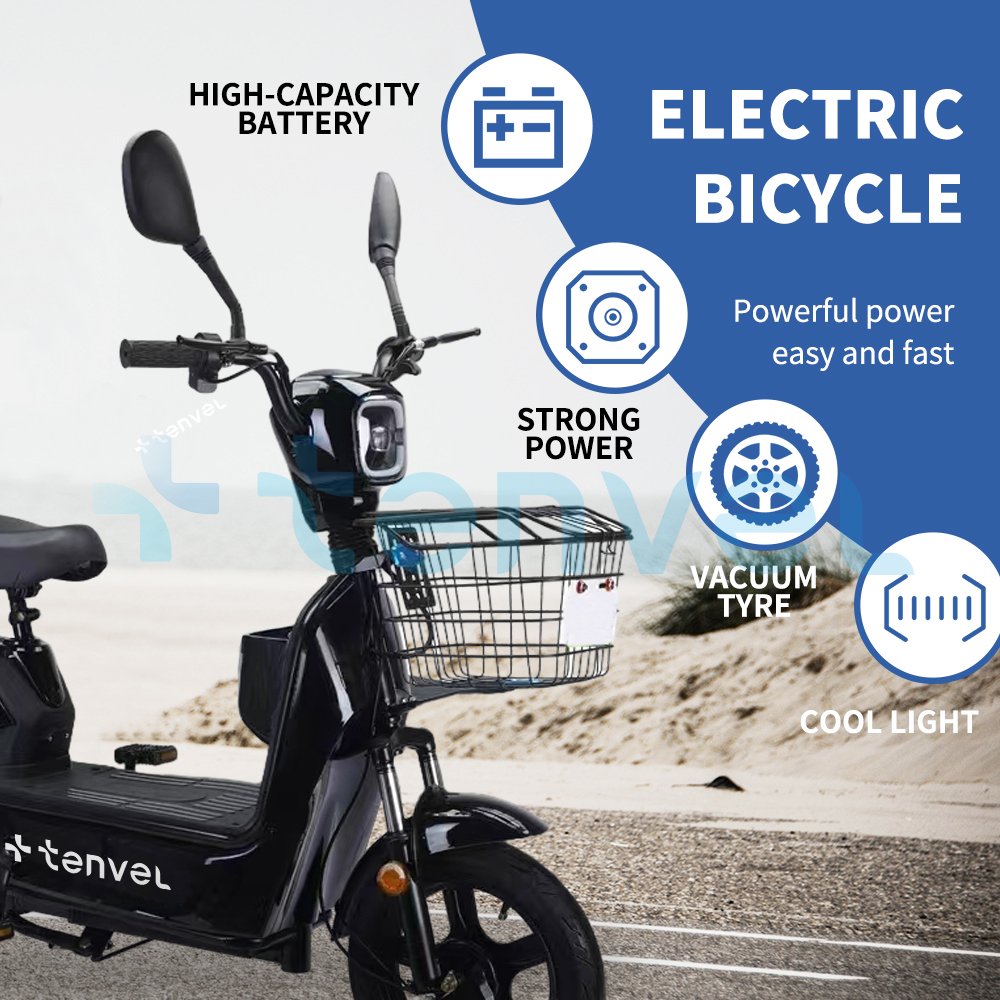Low Cost Adults Electric Bicycle Drum Brake 48V12AH 350 W Chinese City E Bike Electric Bicycle