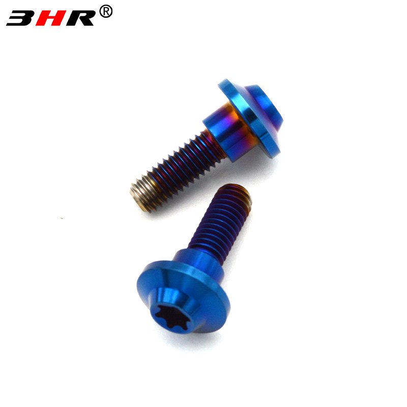 Racing Motorcycle M6 M8 Torx Socket Colorful Gr.5 Titanium Disc Brake Rotor Bolt